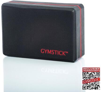 Gymstick Yoga Block - Avec des vidéos d'exercices
