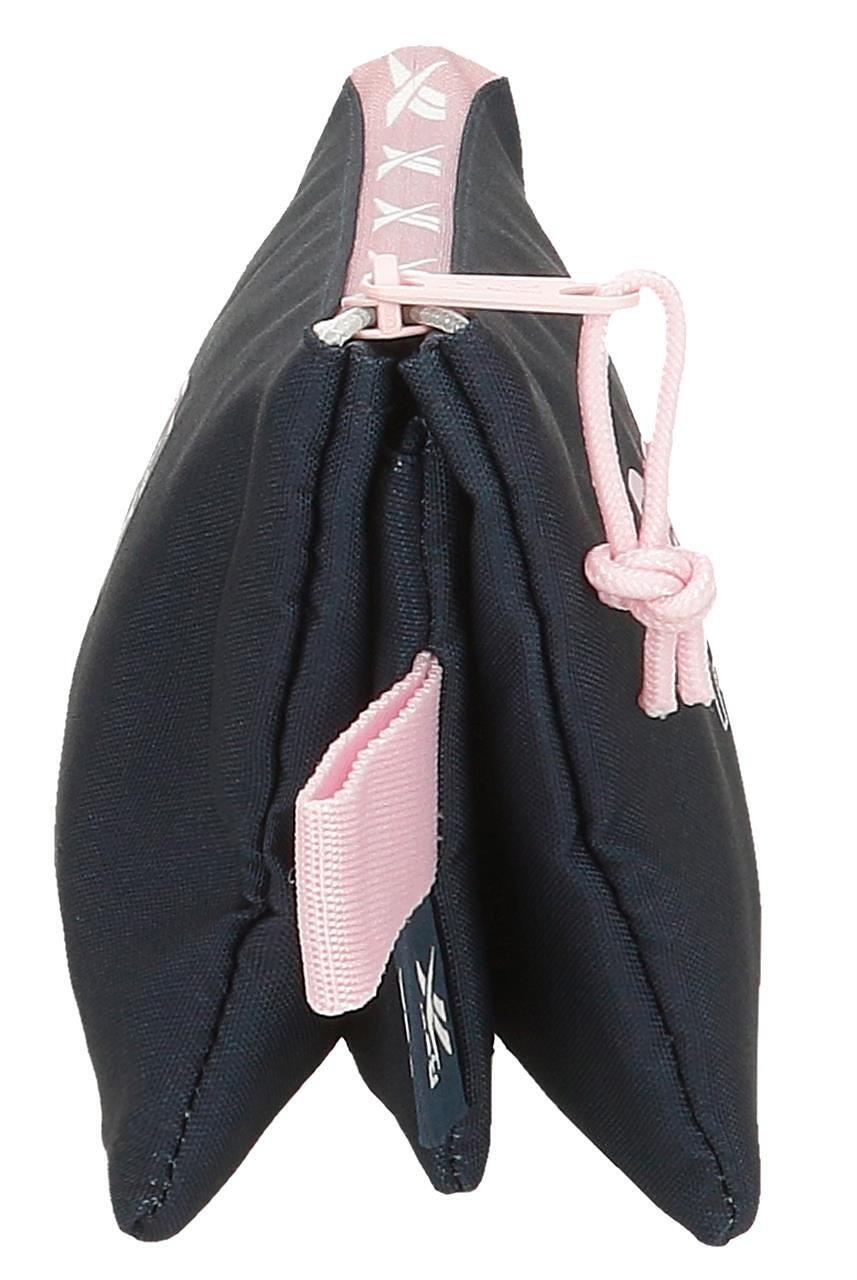 Estuche tres compartimentos Reebok Binley 12cm Azul marino 4/5