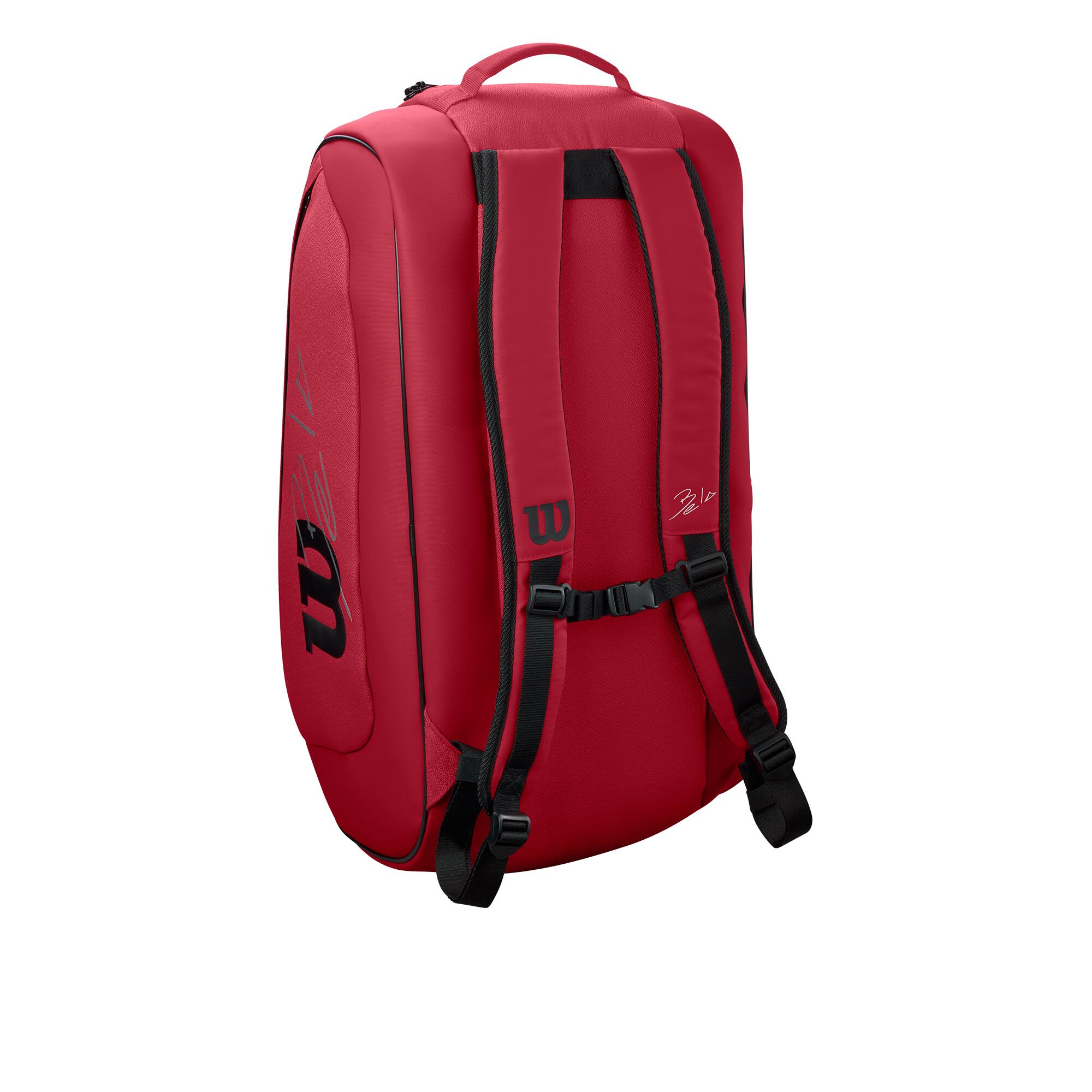 Paletero Wilson Bela Super Tour Padel Rojo 3/5