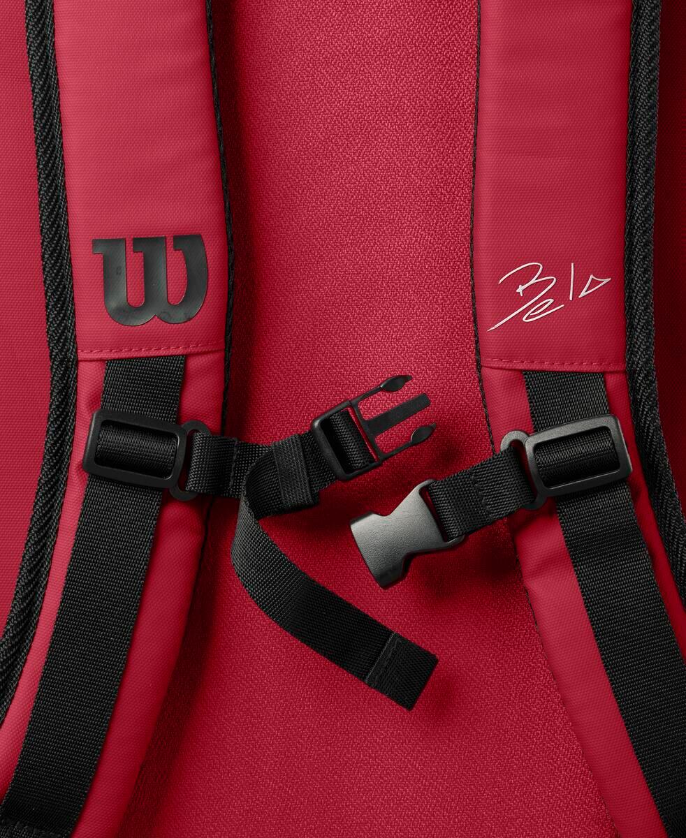 Paletero Wilson Bela Super Tour Padel Rojo 5/5