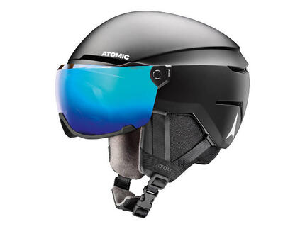 Kask snowboardowy dla dorosłych Atomic Savor Visor Stereo Black 2020