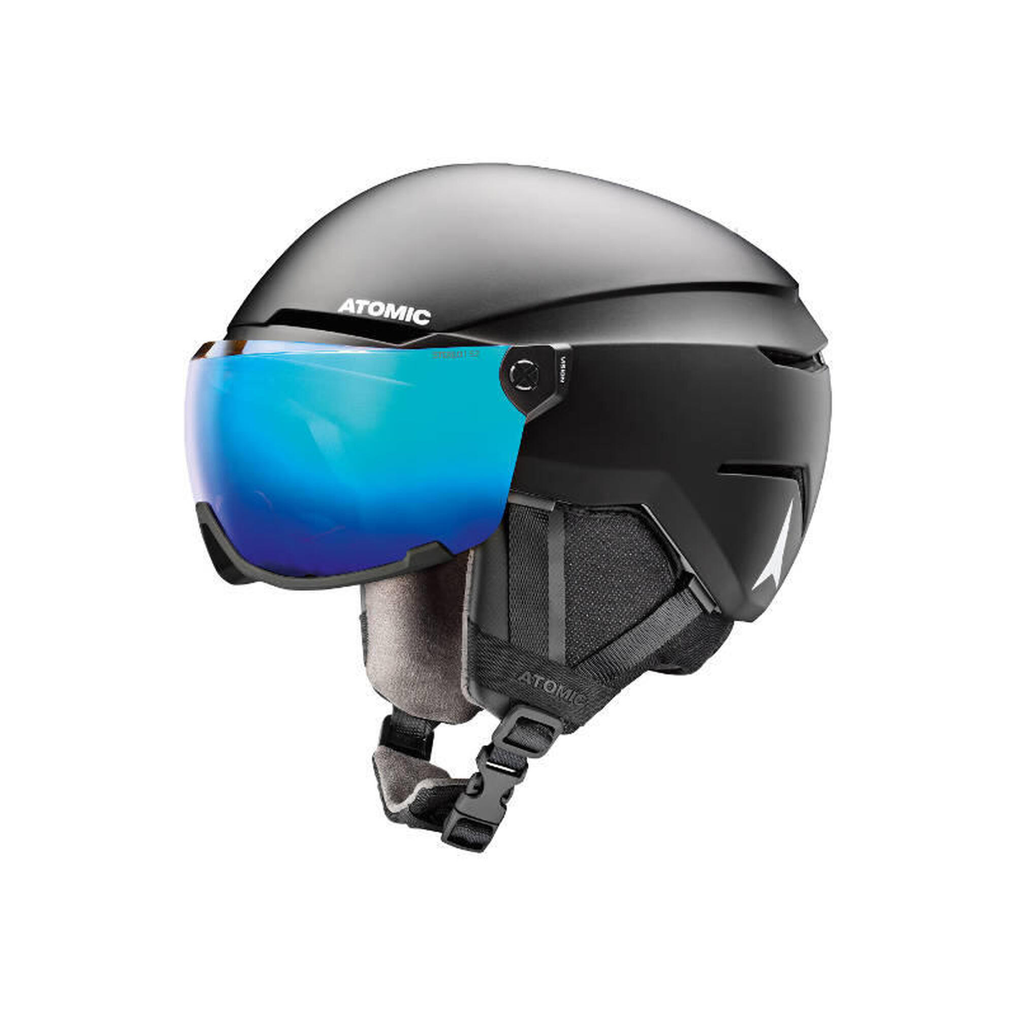 Kask snowboardowy dla dorosłych Atomic Savor Visor Stereo Black 2020