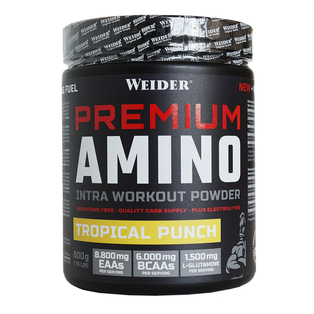 Weider - Acides Aminés Essentiels - Premium Amino Intra Workout - Punch Tropical 800g - Eaa - 800 G - Decathlon