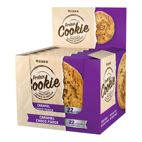 Cookies protéinés - Protein Cookie - Chocolat au Caramel Boite de 12