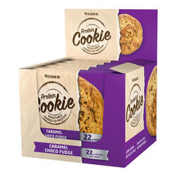 Cookies protéinés - Protein Cookie - Chocolat au Caramel Boite de 12
