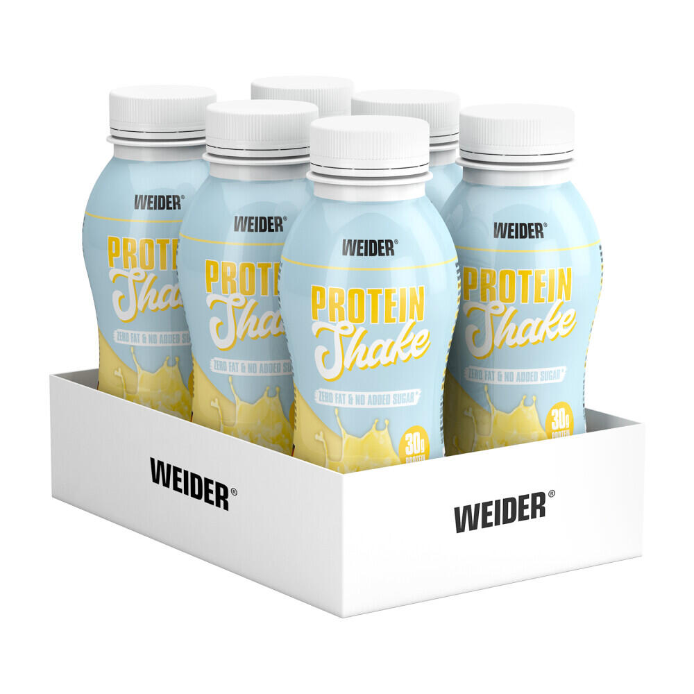 WEIDER Bevande proteiche - Protein Shake - Vaniglia Confezione da 6