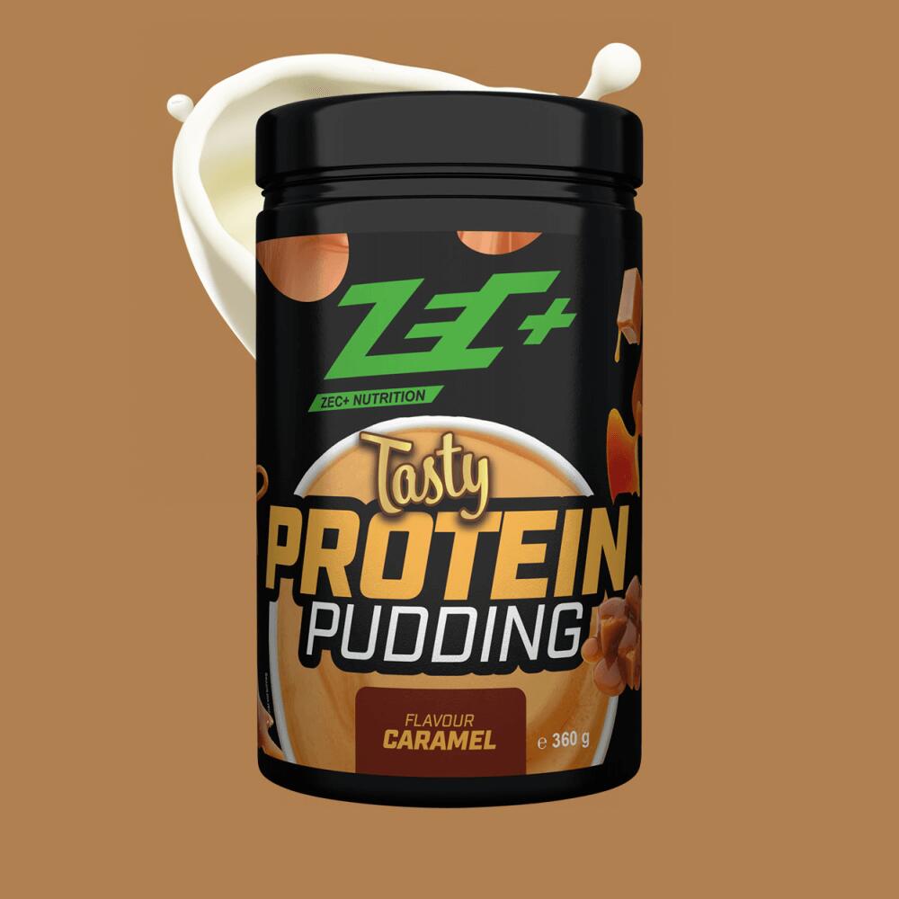 Zec+ Tasty Protein Pudding (360g) Caramel - Aliments fonctionnels 2/3