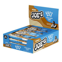 Barres protéinées - Joe's Soft Bar - Pâte à Biscuit et Cacahuètes Boite de 12