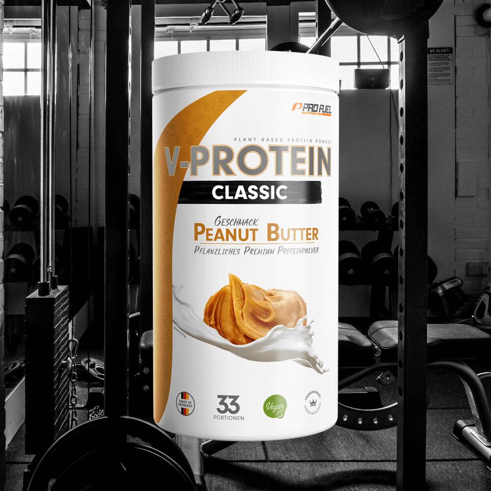 ProFuel V-Protein Classic (1000g) Peanut Butter - Protéines 2/3