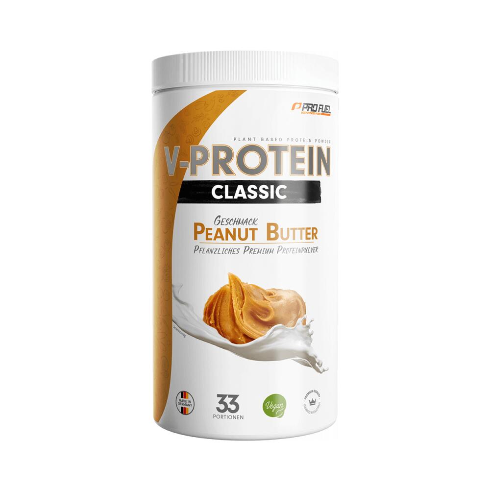 PROFUEL ProFuel V-Protein Classic (1000g) Peanut Butter - Proteine - Proteine vegane