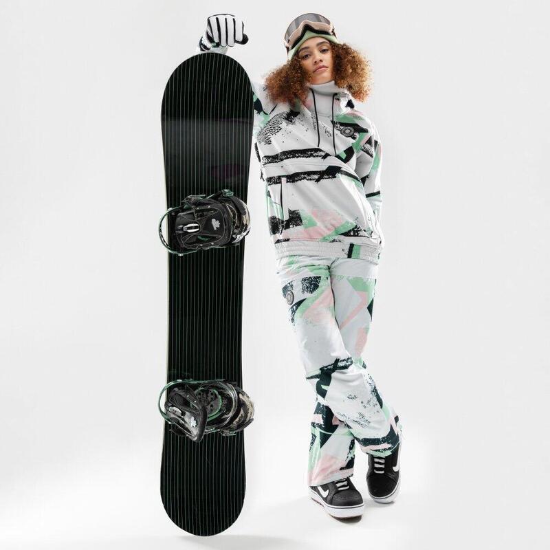 Dames Wintersport snowboardjas W1-W Delirium SIROKO Wit