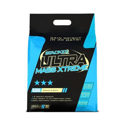 Stacker2 Ultra Mass Xtreme (4000g) Cookies & Cream - Prise de poids