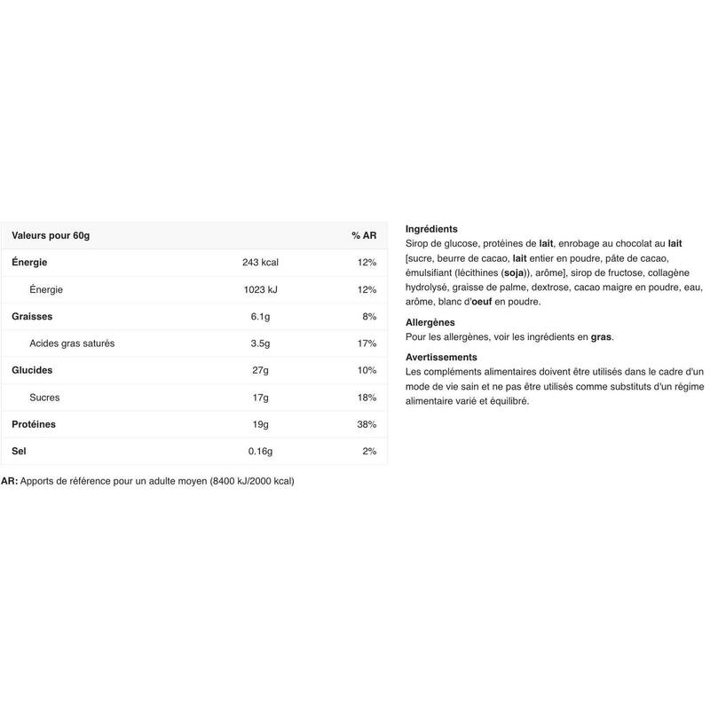 Barres protéinées - 32% Protein Bar - Chocolat Boite de 12