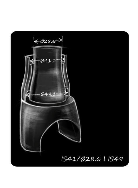 Stery rowerowe TOKEN OMEGA-A138 IS41/28.6 - IS49, łożyska maszynowe