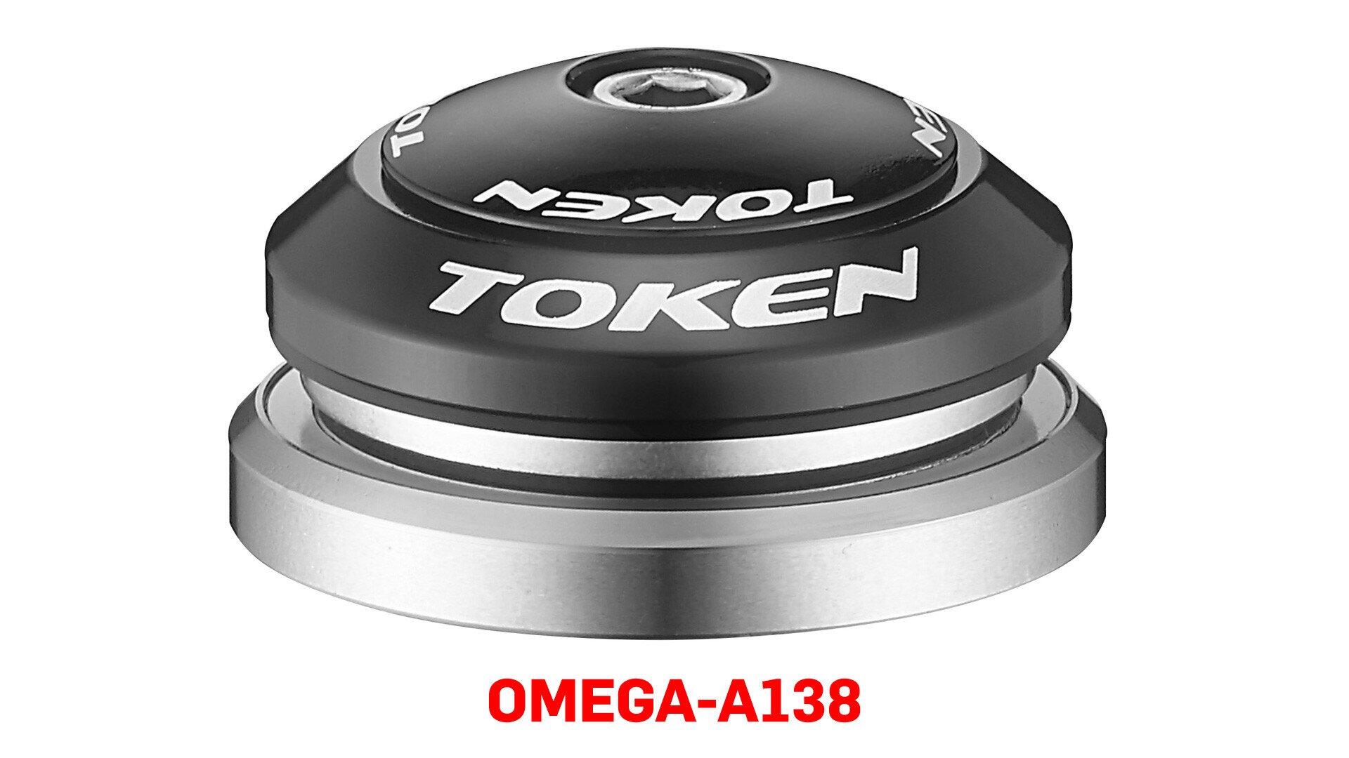 Stery rowerowe TOKEN OMEGA-A138 IS41/28.6 - IS49, łożyska maszynowe