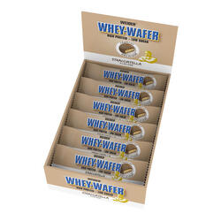 Gaufrettes protéinées - Whey-Wafer - Stracciatella Boite de 12