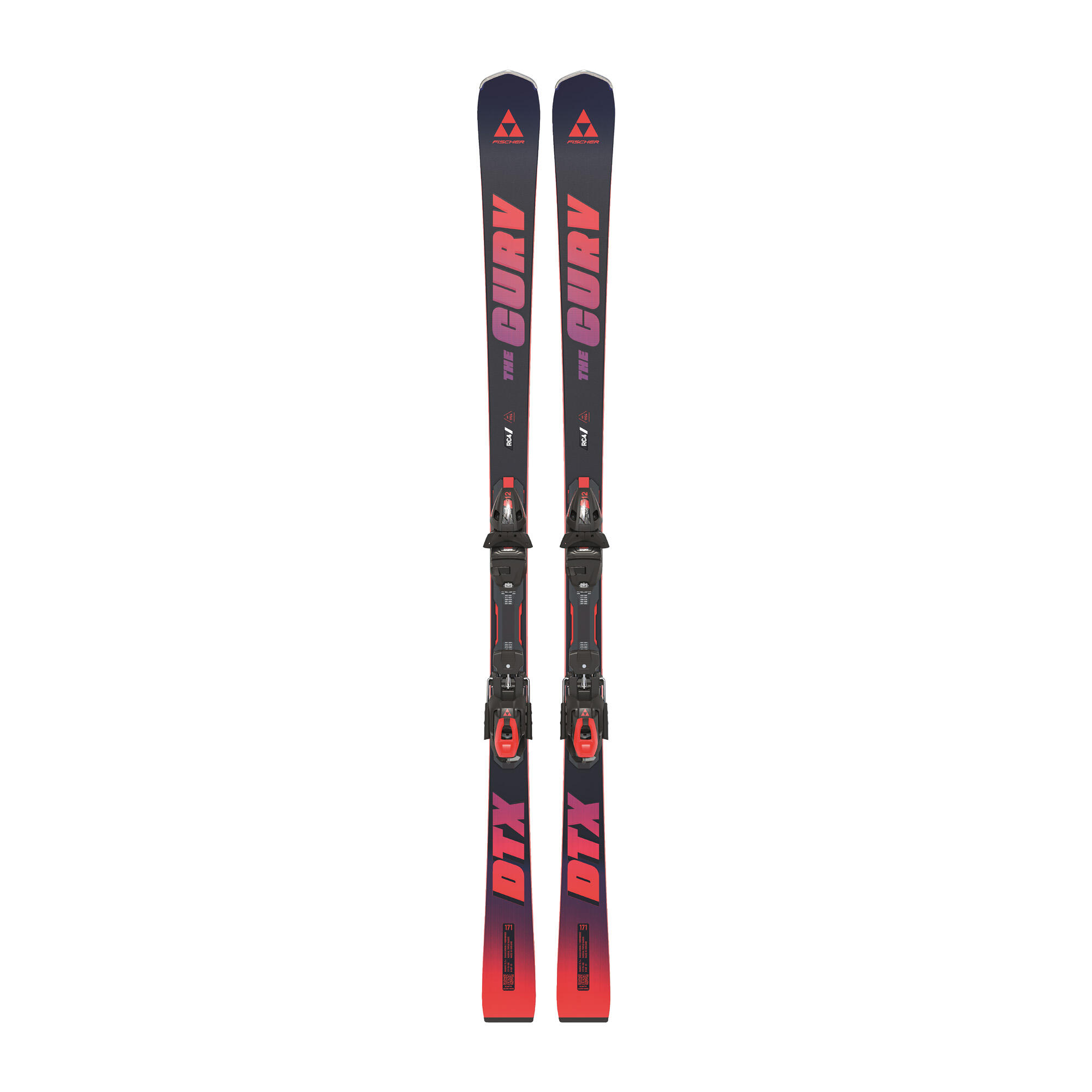 FISCHER Esquis downhill Fischer Curv DTX M-Track + fixações RSX 12 GW PR