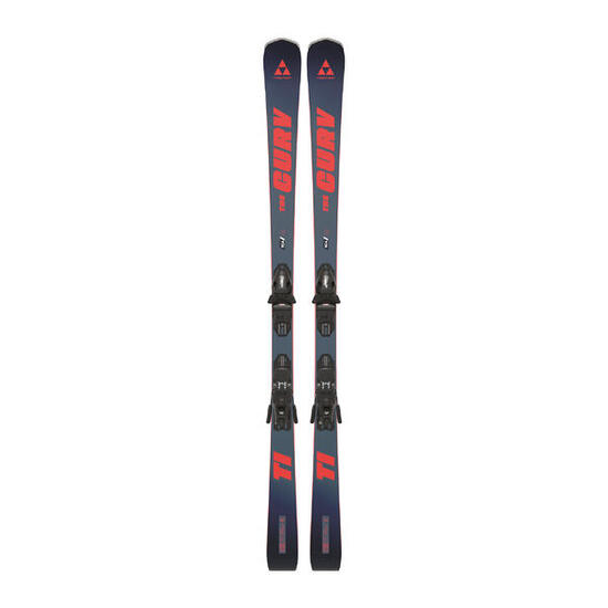 Skis alpins Fischer Curv TI Twin Powerrail + fixations RS 10 GW PR