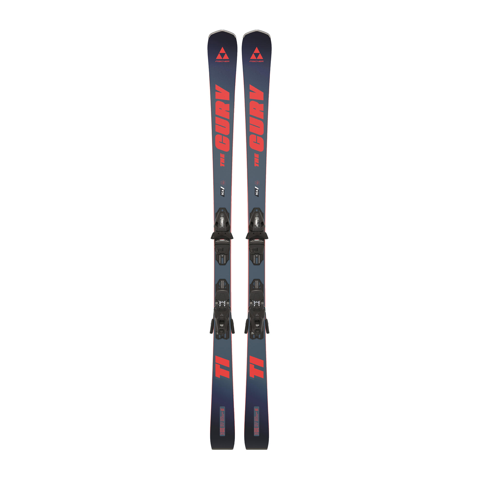 FISCHER Esquis downhill Fischer Curv TI Twin Powerrail + fixações RS 10 GW PR