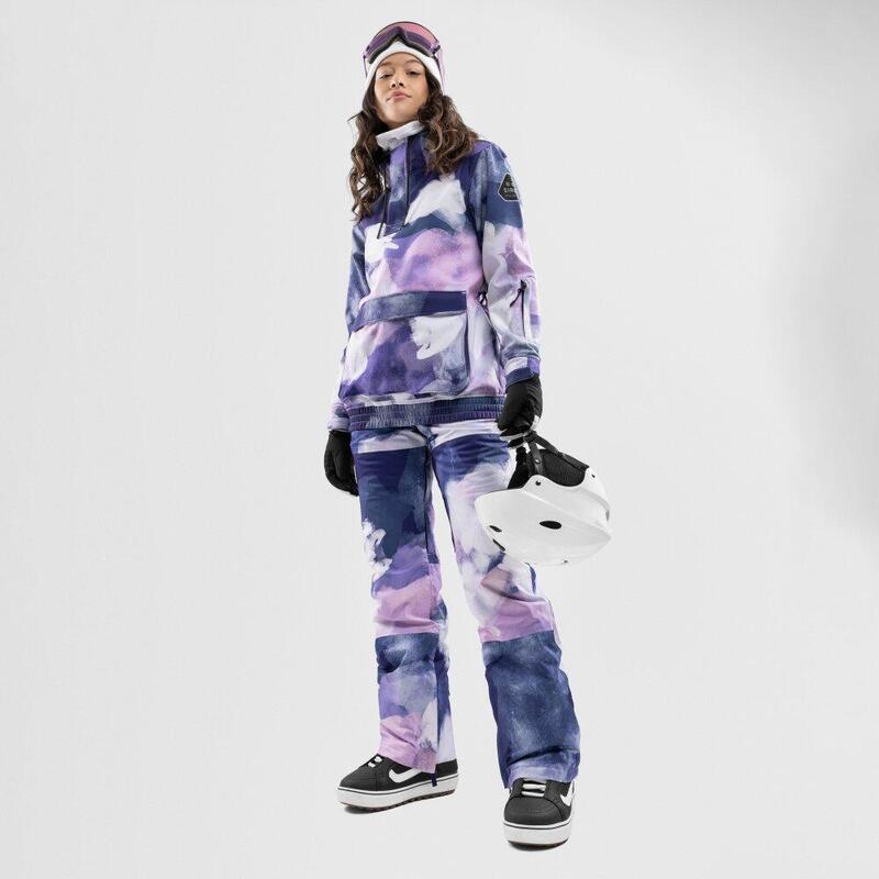 Dames Wintersport snowboardjas W3-W Cloudmont Multicolor