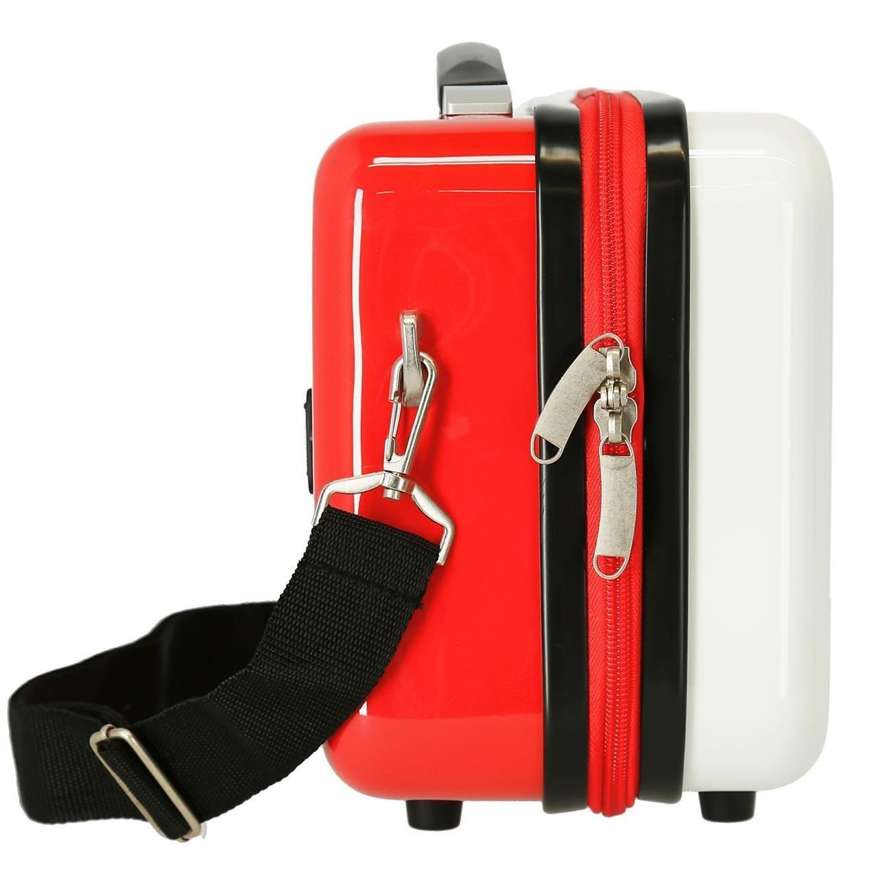 Neceser de viaje ABS Unisex Reebok Maveryck 9L Blanco/Rojo 5/5