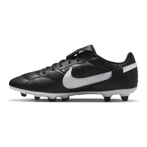 Botas de fútbol Nike Premier III FG Negro/Blanco 2/5
