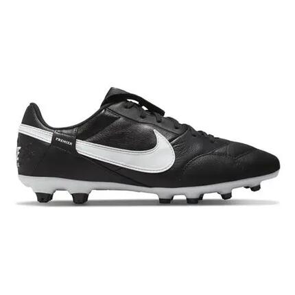 Botas de fútbol Nike Premier III FG Negro/Blanco