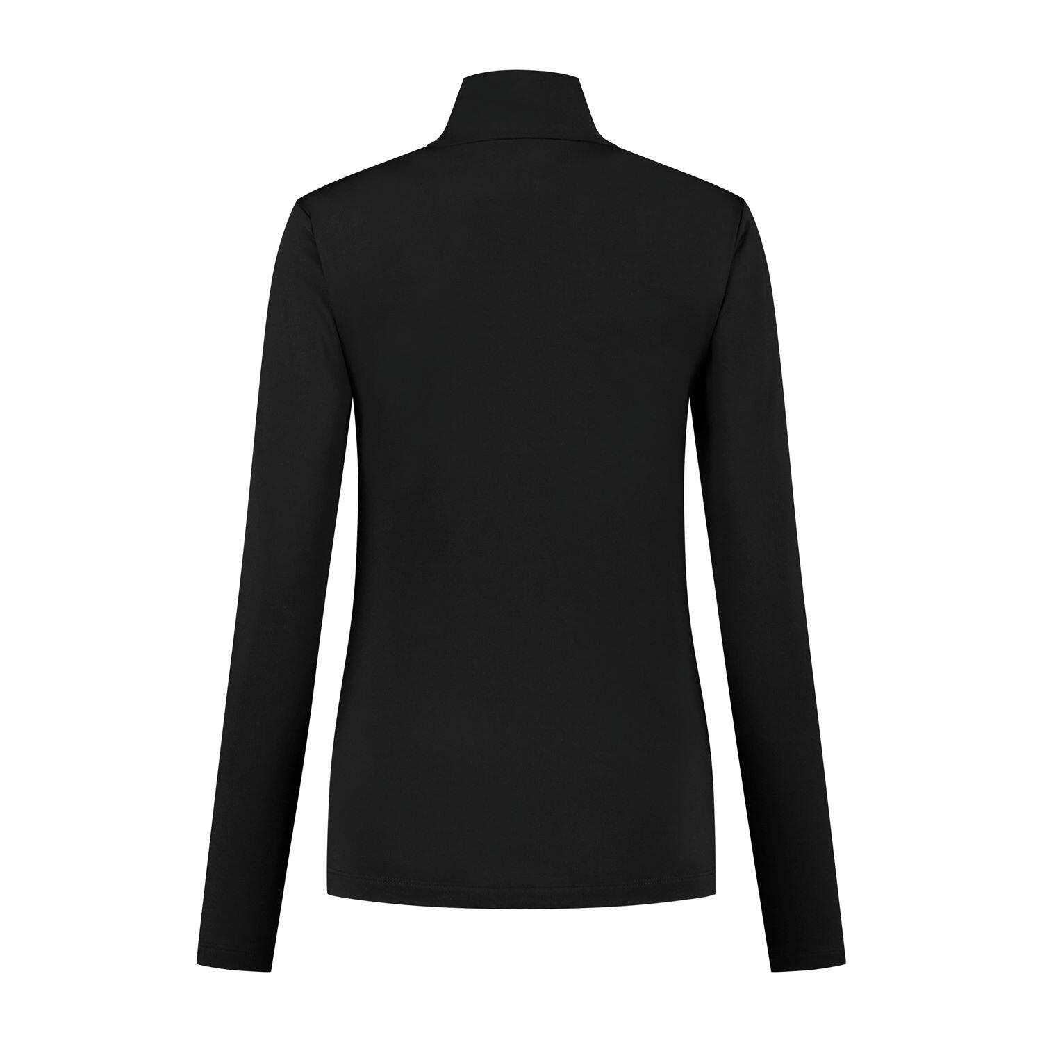 Chemise thermique femme Je T'aime Kou Noir 2/2
