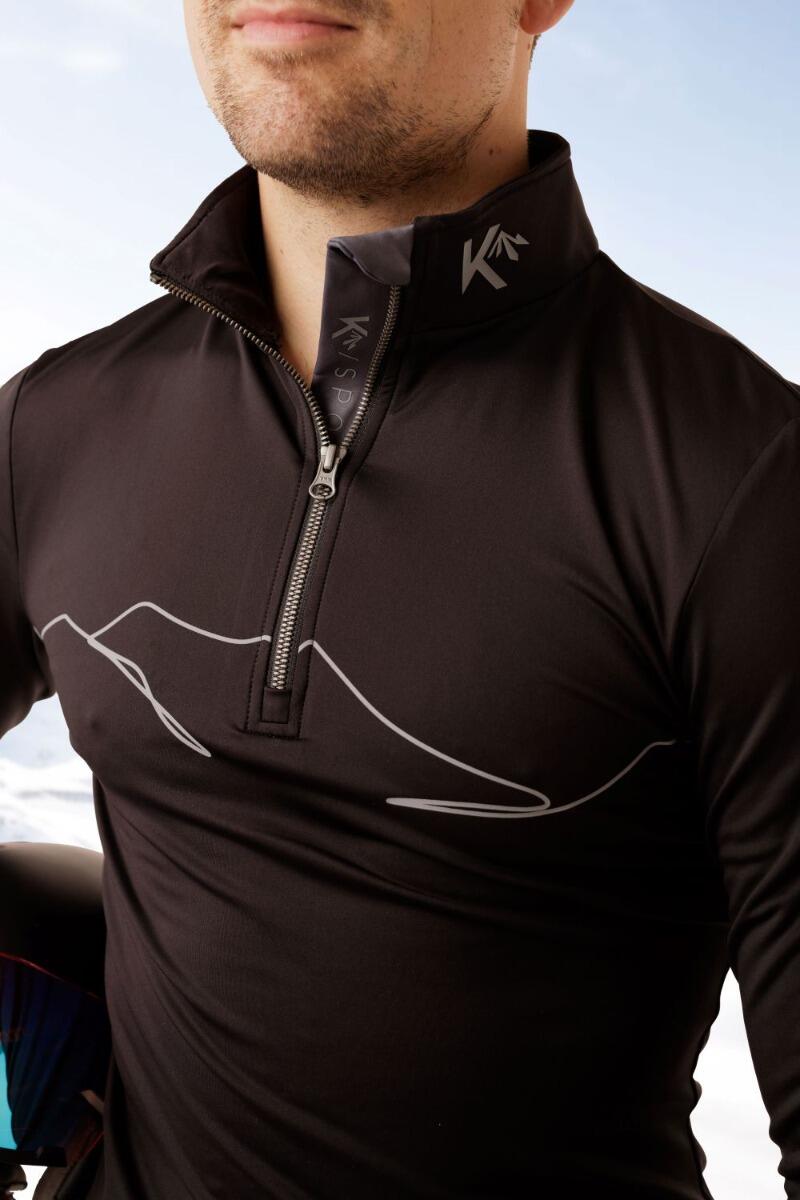Pull de ski Mountain homme noir 6/7