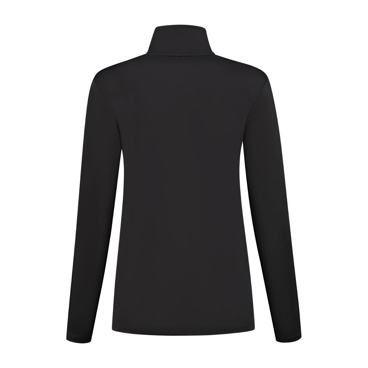 Pull de ski femme Je T'aime Kou Noir / Lilas 3/3