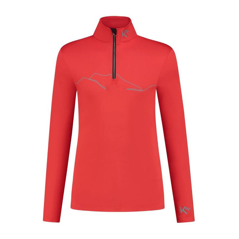 Pull de ski homme Mountain rouge