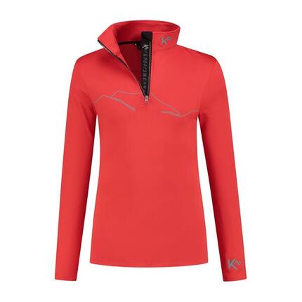 Pull de ski homme Mountain rouge