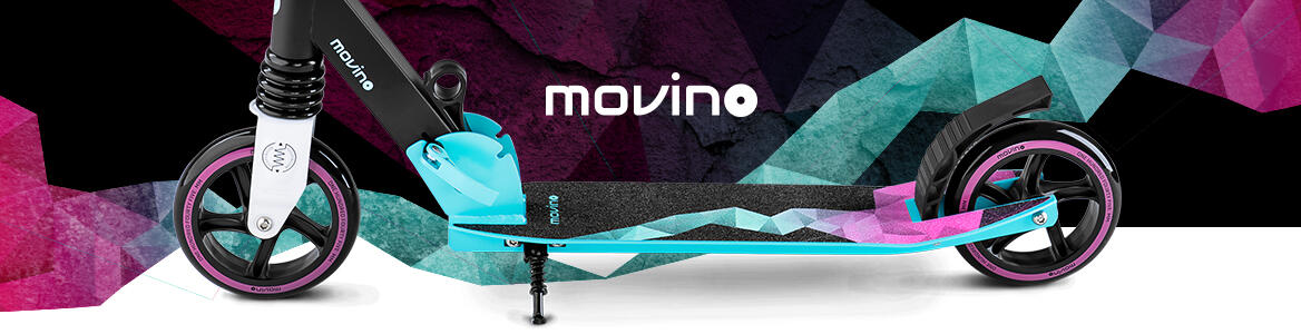 City-Roller Scooter für Kinder Movino Vibe Rosa 7/7