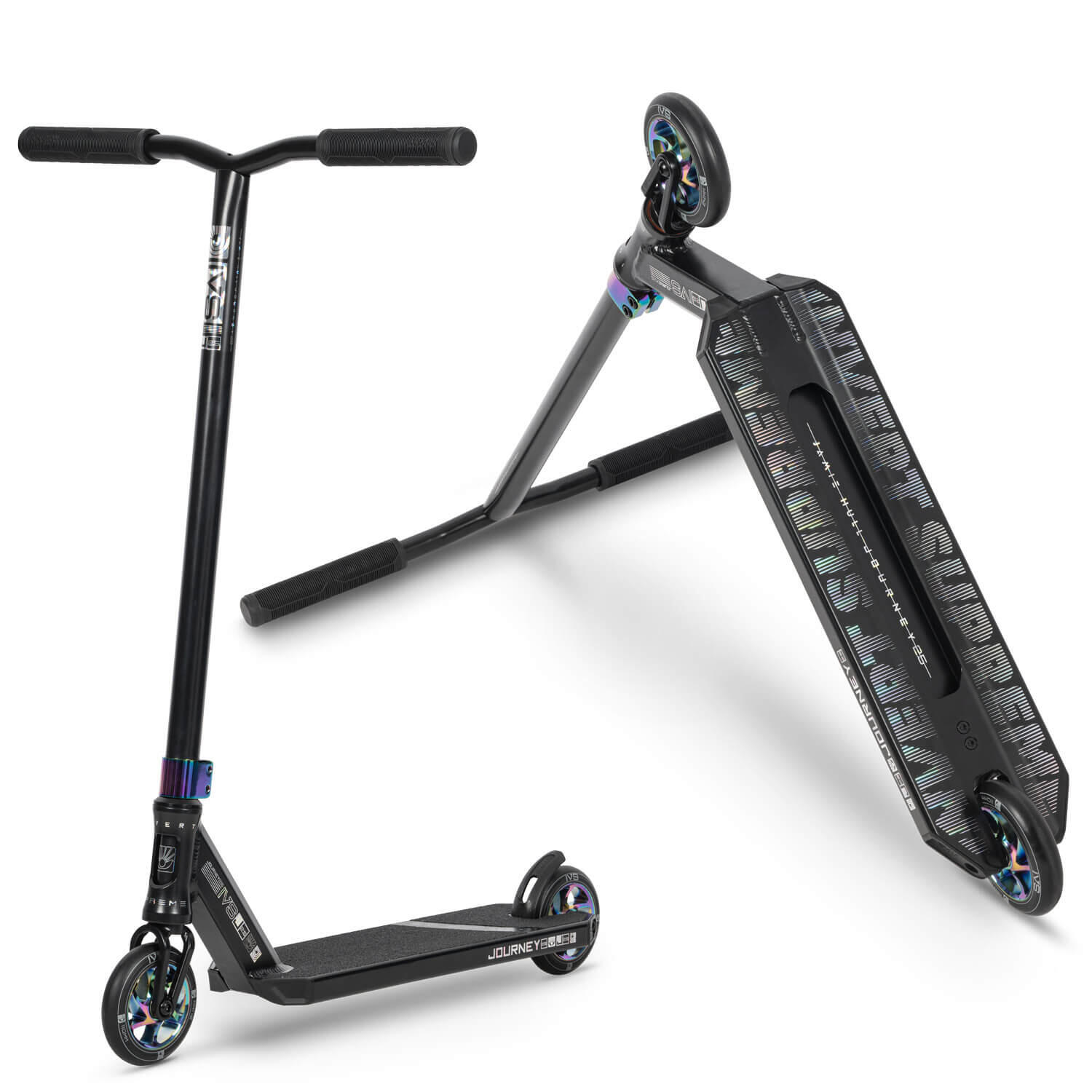 INVERT Invert Supreme Scooter Journey 2.5 Step Compleet Black/Oil Slick