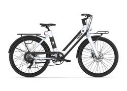 Vélo électrique YEEP.ME DAY PLUS Carrier 2 BLANC - PB AV+AR 26’’ 60km 7 vit