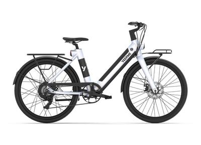 Elektrofahrrad YEEP.ME DAY PLUS Grau 26'' 60km + Gepäckträger hinten und vorne