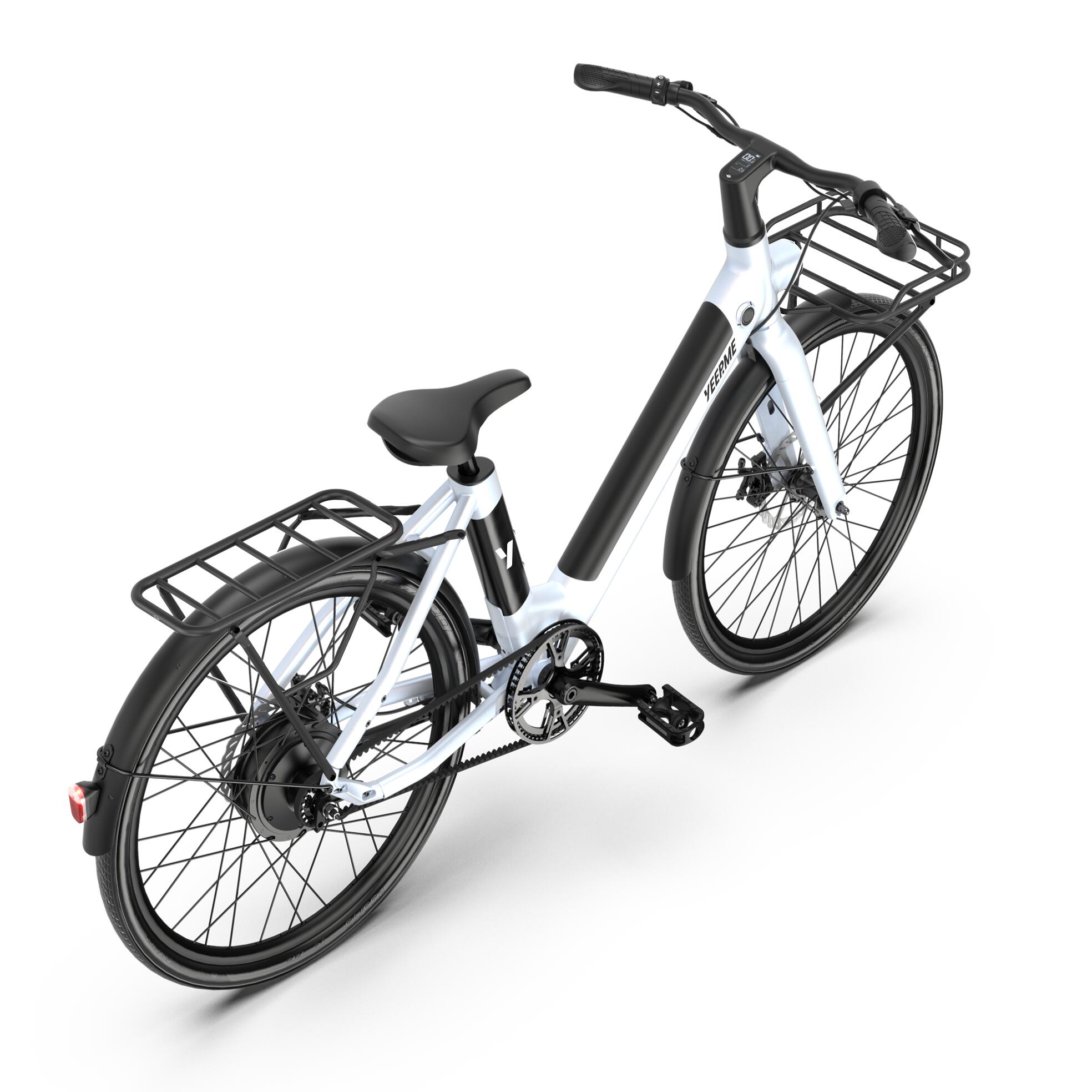 Vélo électrique YEEP.ME DAY PLUS 2 Blanc 26’’ 60km 7 vit Porte Bagage 2/6