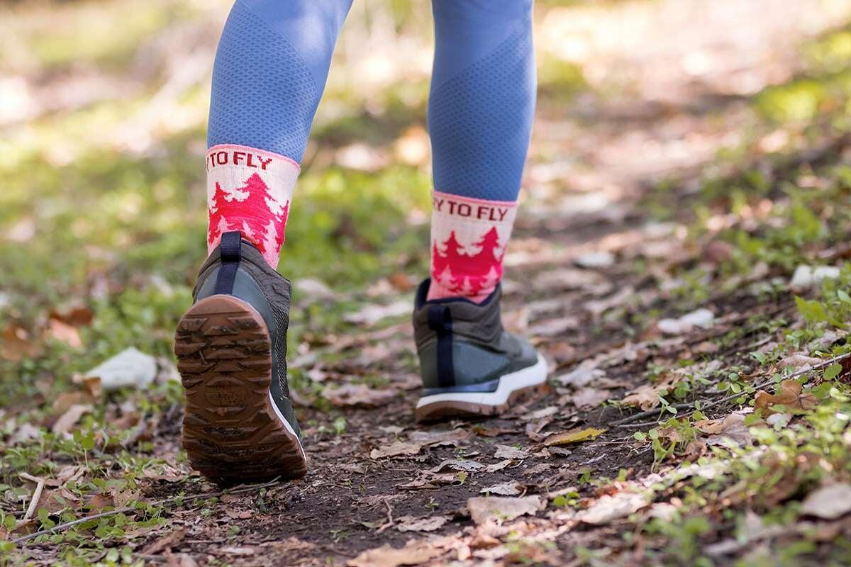Chaussettes de randonnée en laine mérinos 2/5
