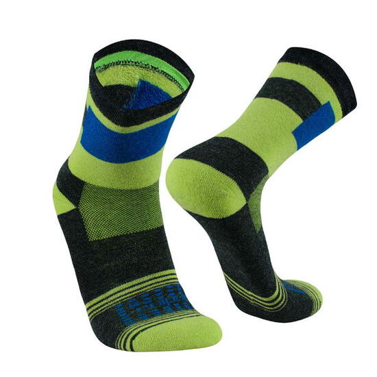 Alpaka Merino Wandersocken Gepolsterte Trekking Thermosocken Unisex | PISTA