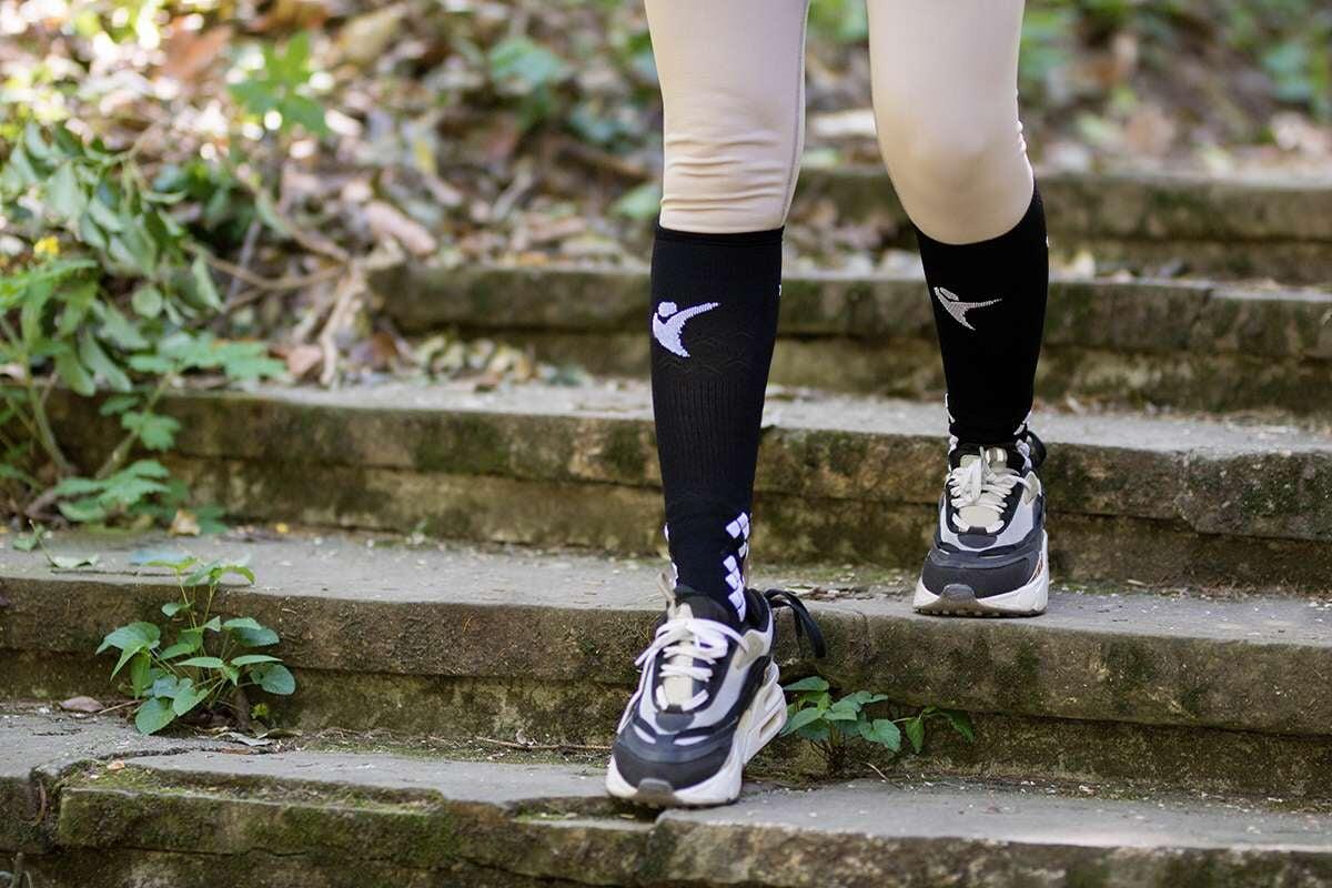 Chaussettes de compression 3/4 pour le sport 3/6