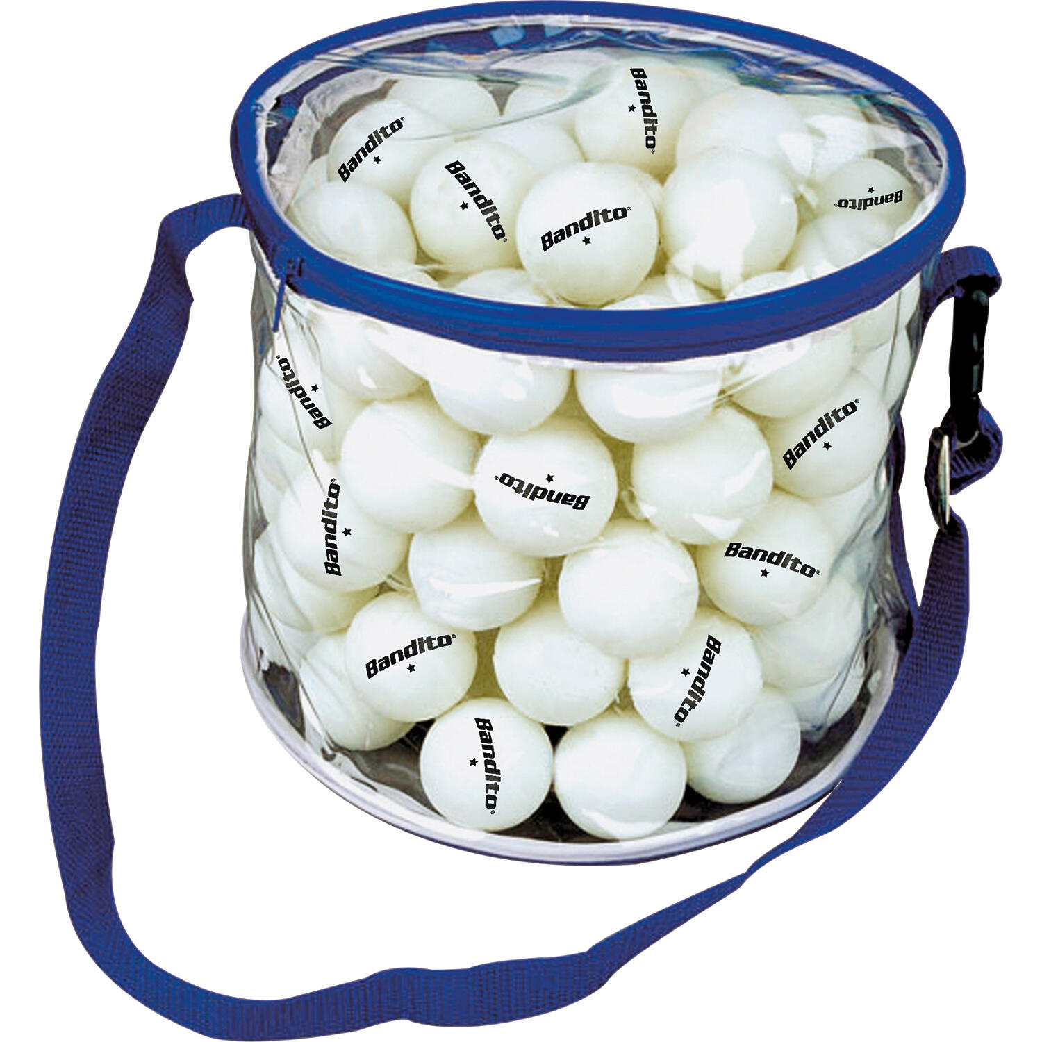BANDITO Bandito Tafeltennis ballen voordeeltas (100st.) Wit