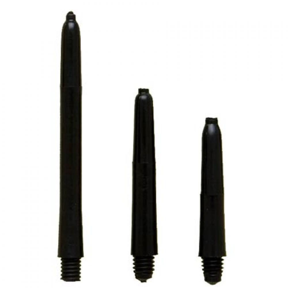 MANUEL GIL Pack 50 Cañas Nylon Exshort (30mm) Negras