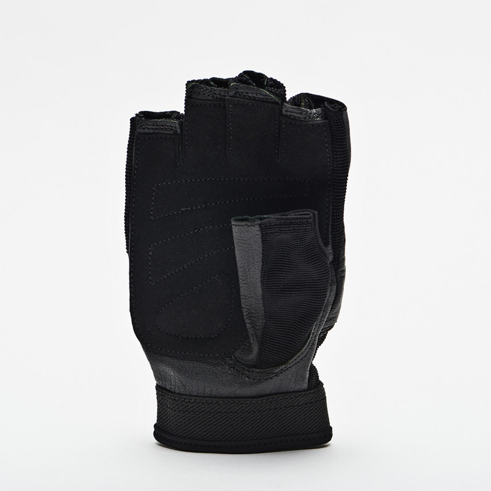 Leone1947 GYM GLOVES guantes de gimnasio negro XS 2/5