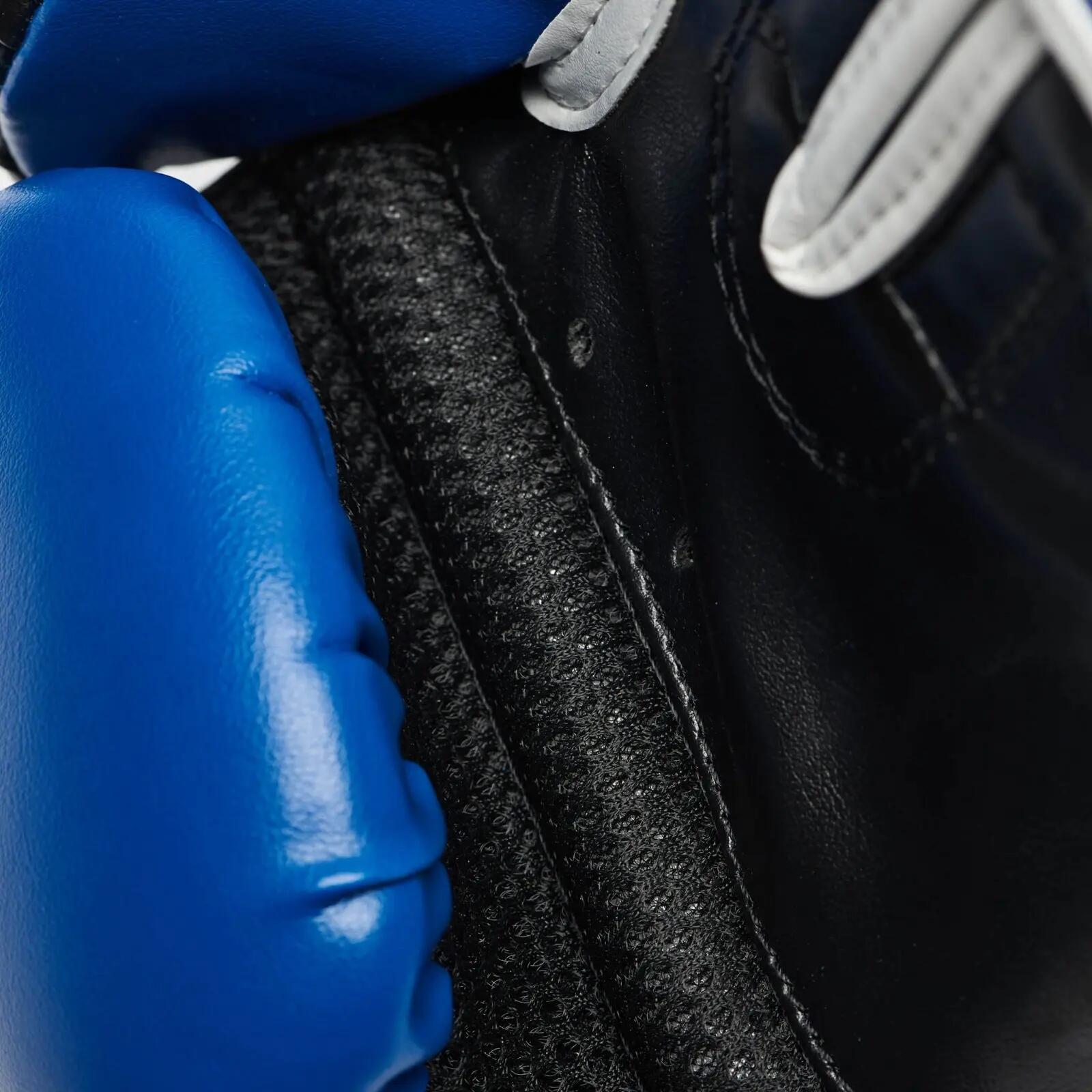 Leone Guantoni Boxe Flash 6 Oz Blu 5/6