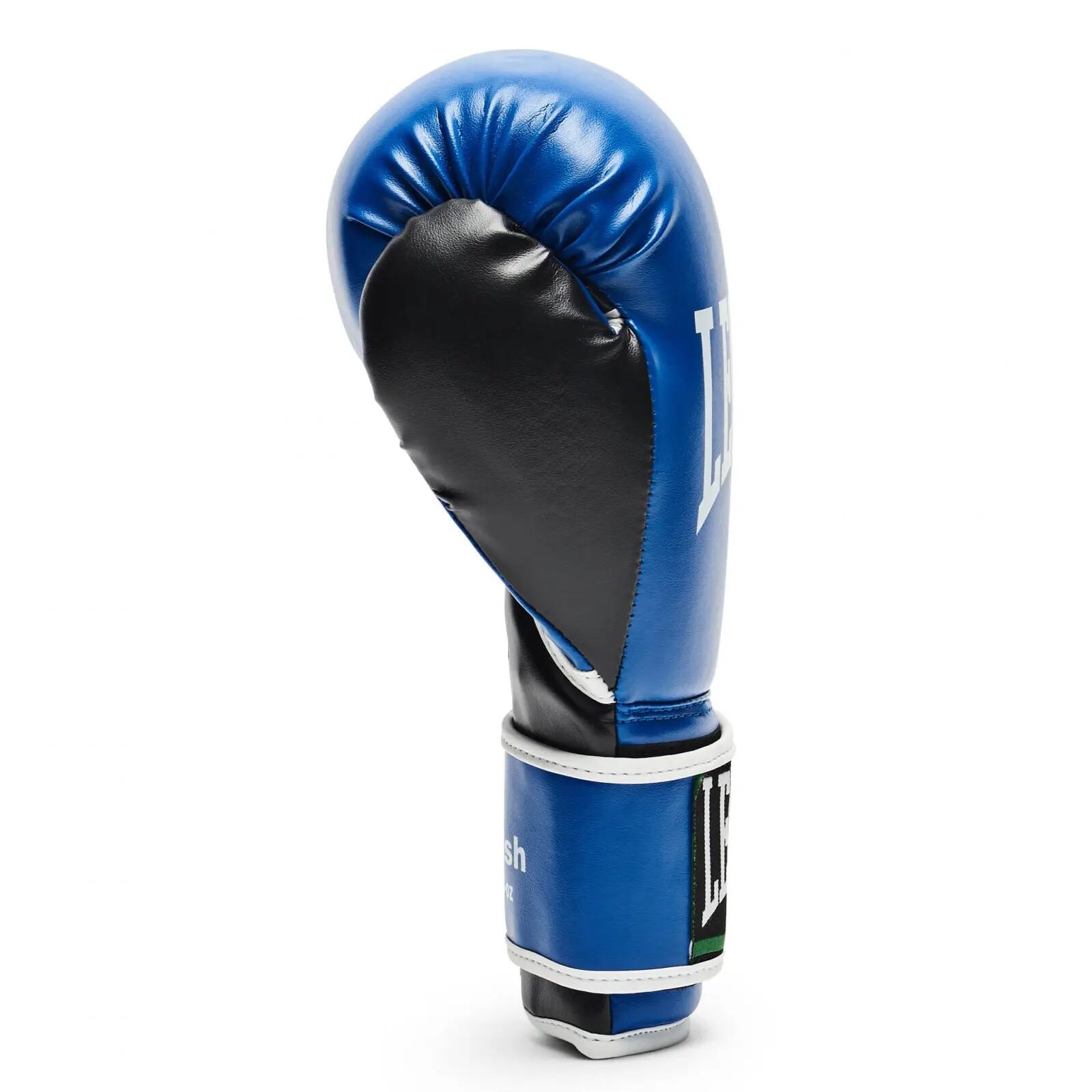 Leone Guantoni Boxe Flash 6 Oz Blu 3/6