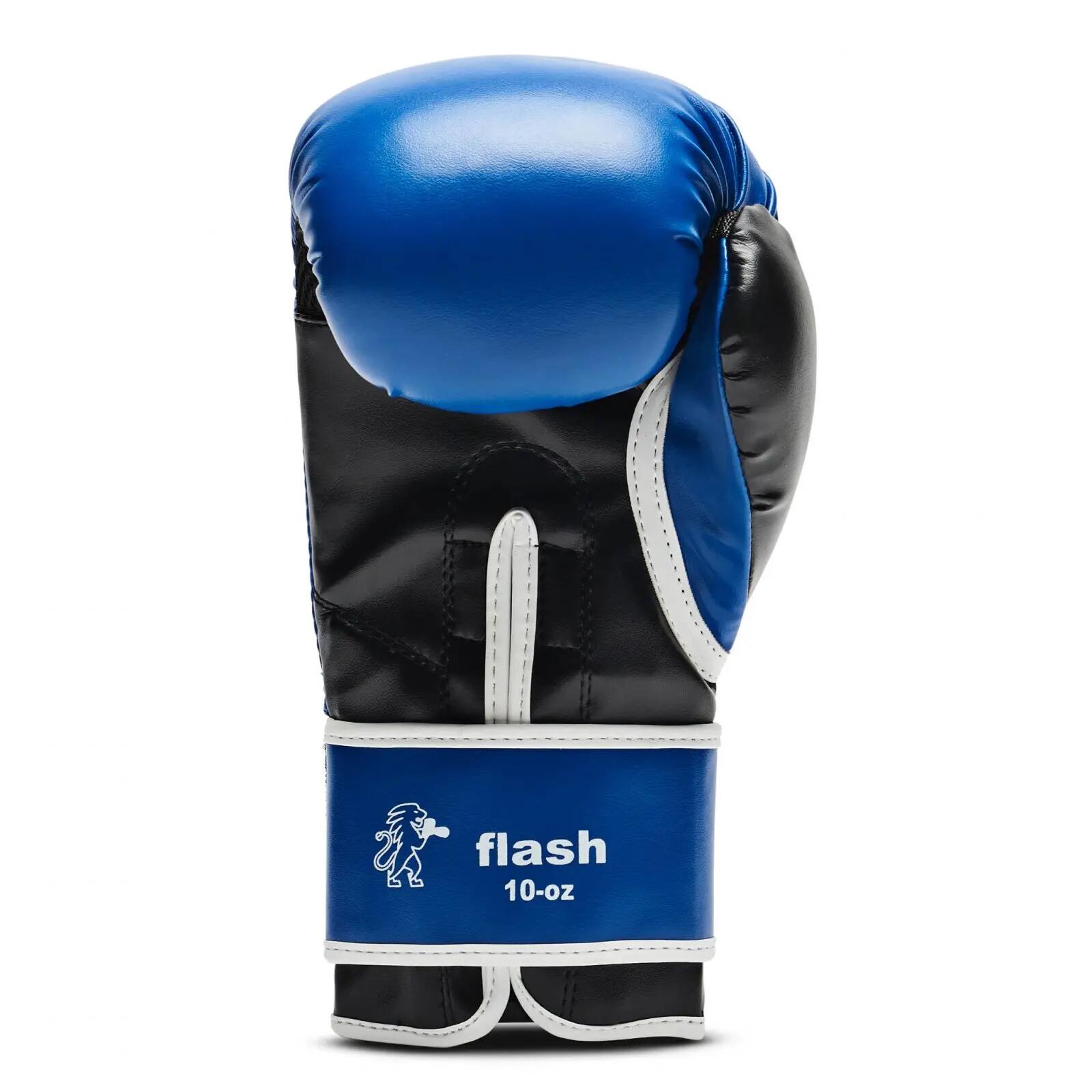 Leone Guantoni Boxe Flash 6 Oz Blu 4/6