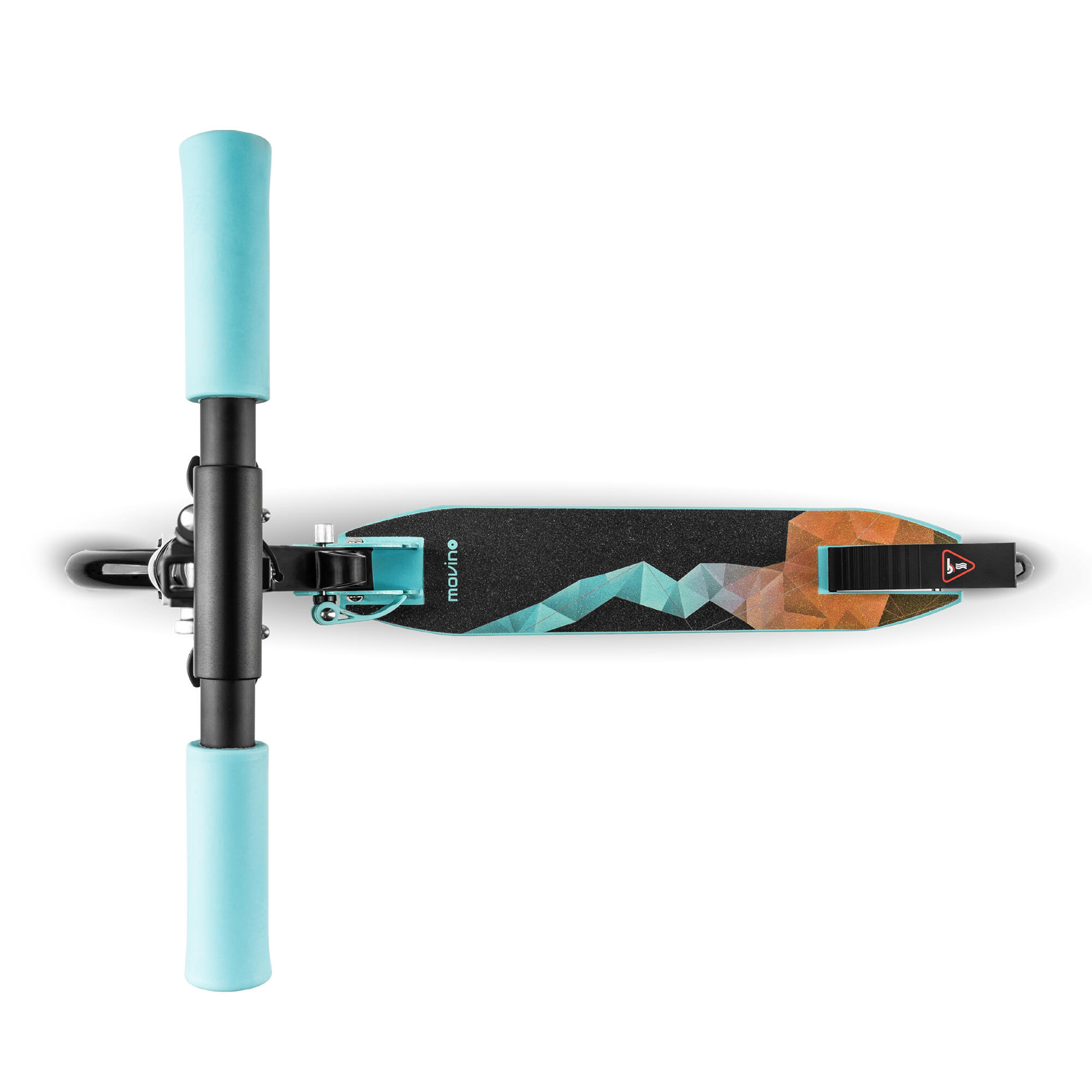 City-Roller Scooter für Kinder Movino Vibe Blau 6/7