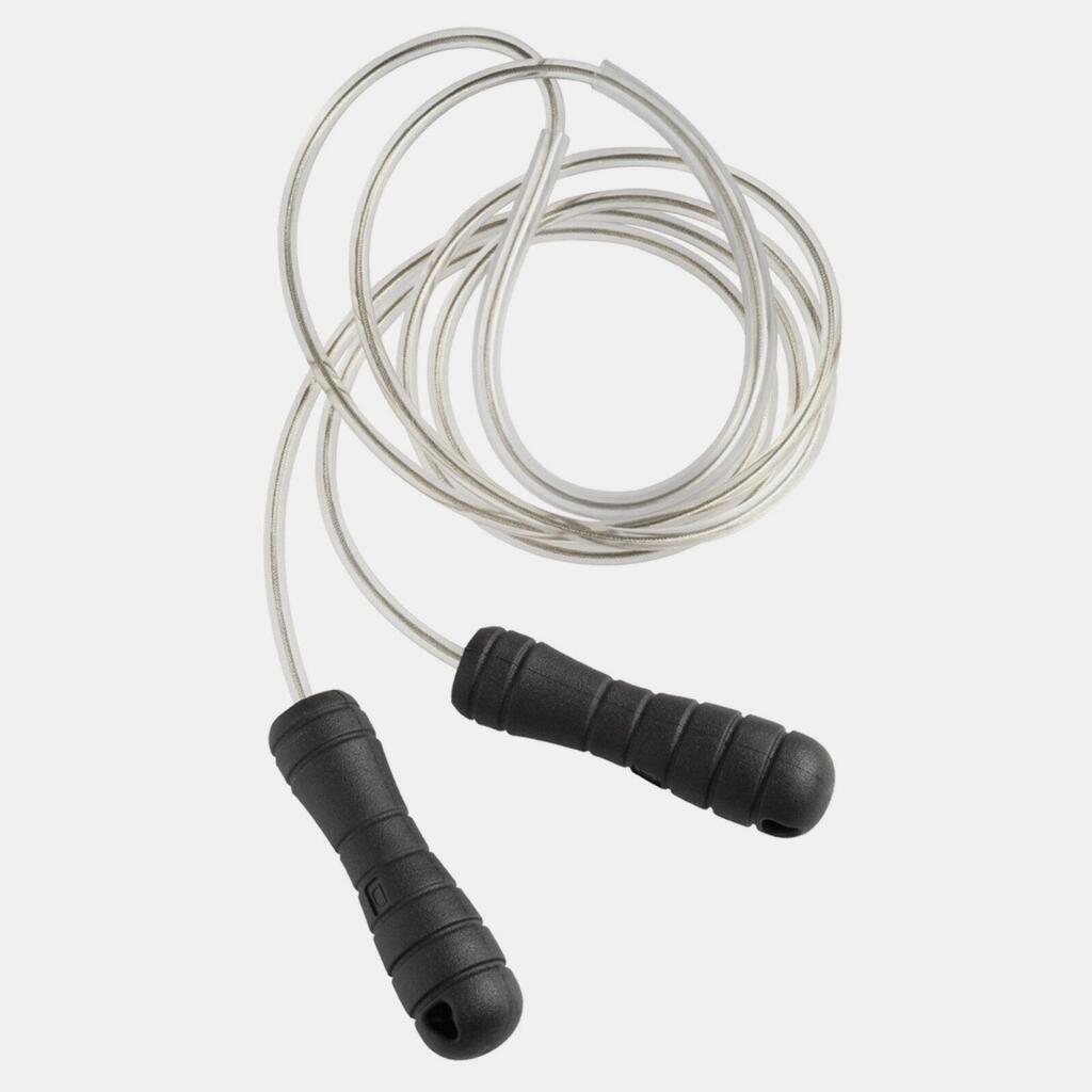 Leone1947 8mm Skipping Rope - Nylon-coated Steel Cable