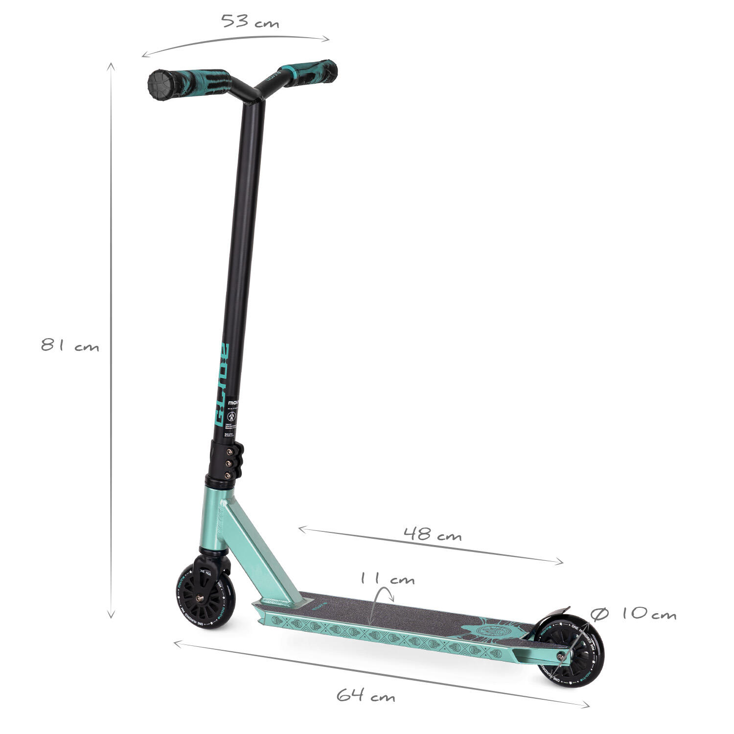 Trottinette freestyle Movino Glide 6/7
