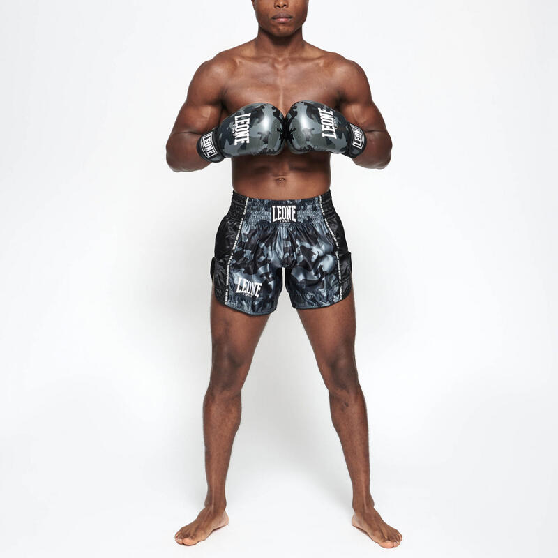 Short kickboxing Leone Thai Camo Gri